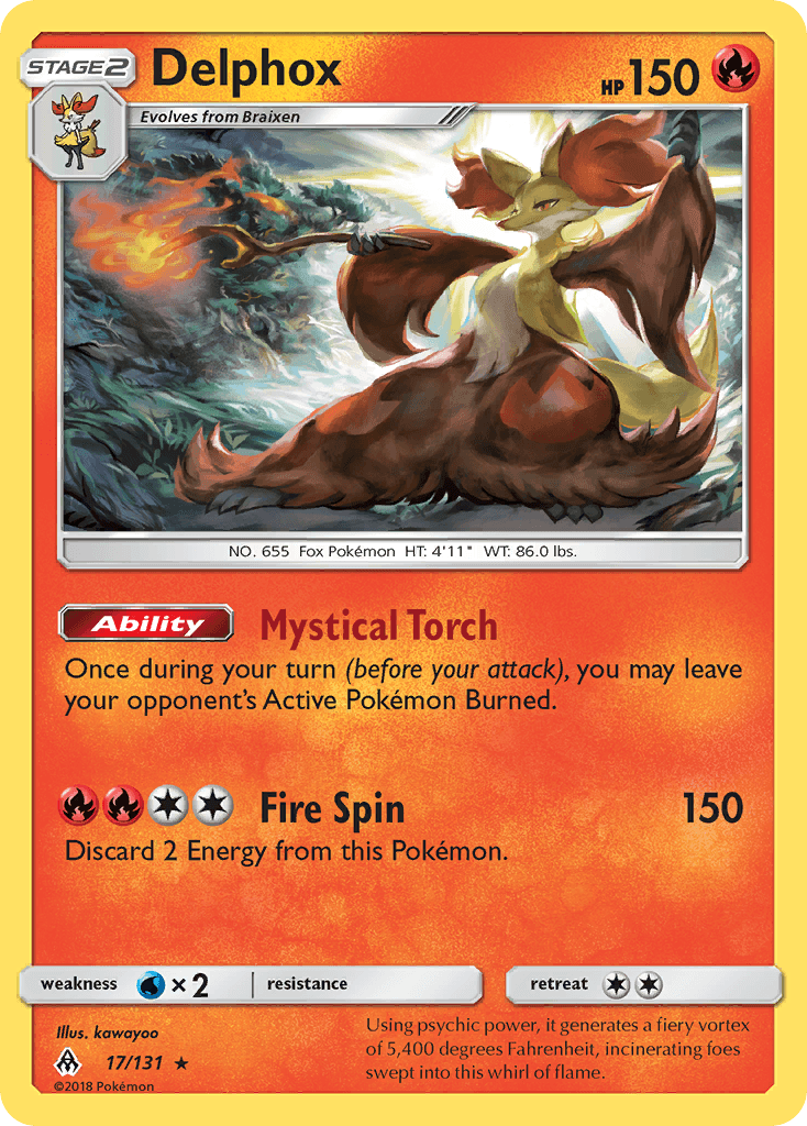 Delphox [Reverse Holo]