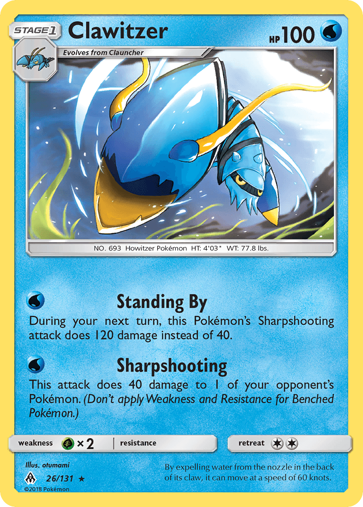Clawitzer [Reverse Holo]