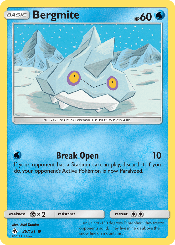 Bergmite [Reverse Holo]