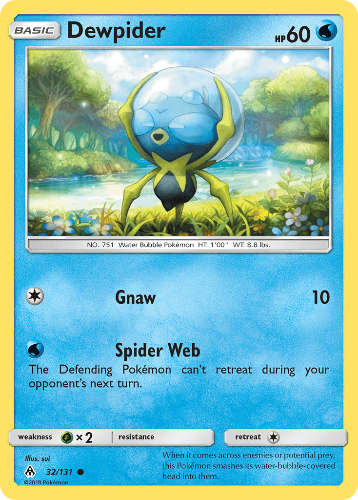 Dewpider [Reverse Holo]