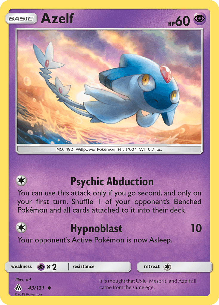 Azelf [Reverse Holo]