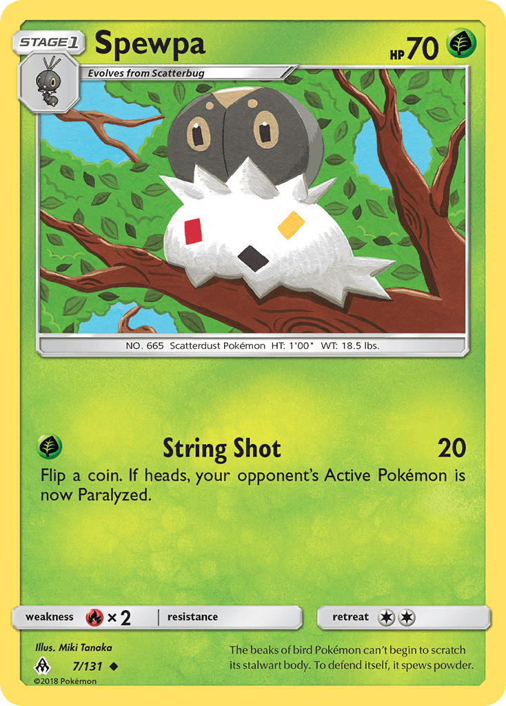 Spewpa [Reverse Holo]