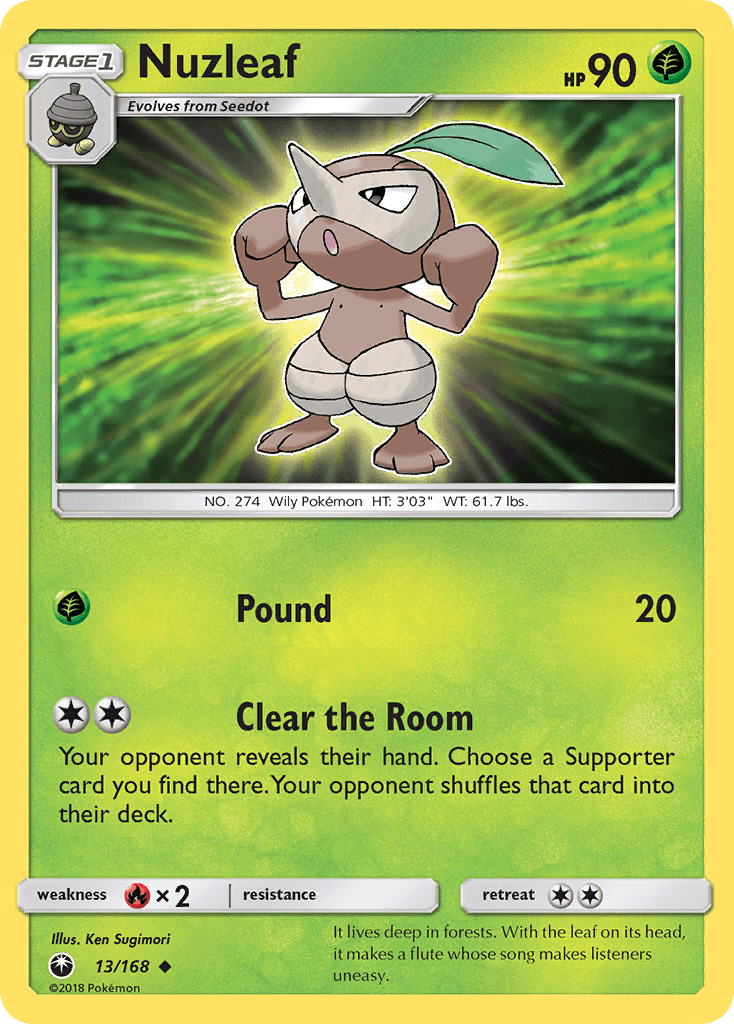 Nuzleaf [Reverse Holo]