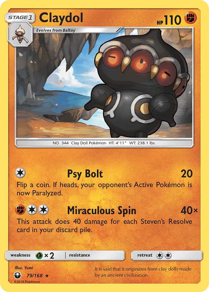 Claydol [Reverse Holo]