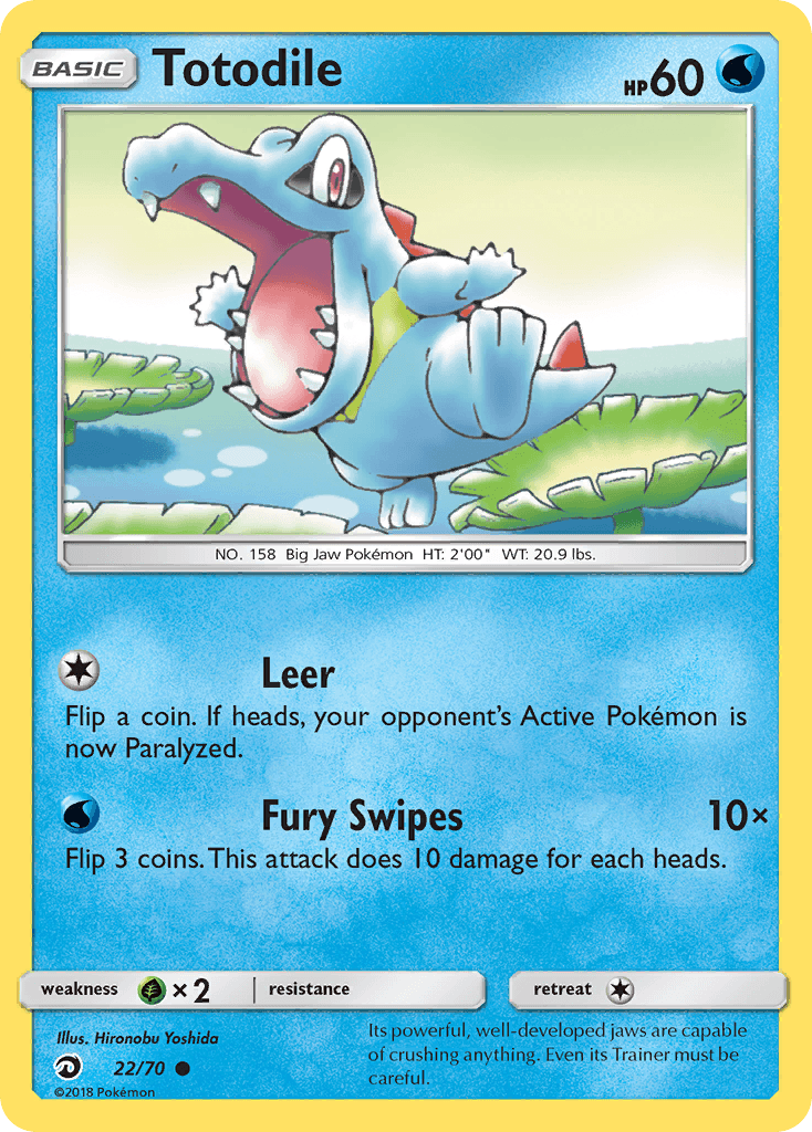 Totodile [Reverse Holo]