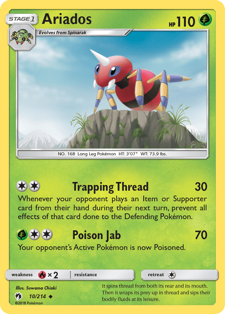 Ariados [Reverse Holo]