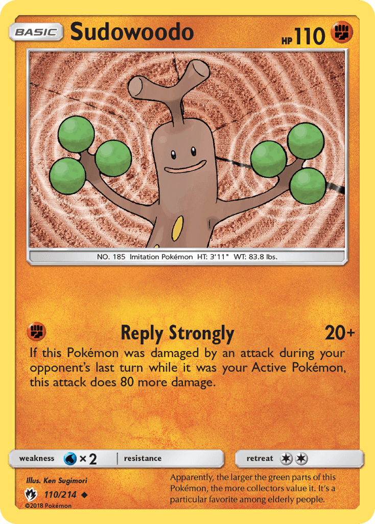Sudowoodo [Reverse Holo]