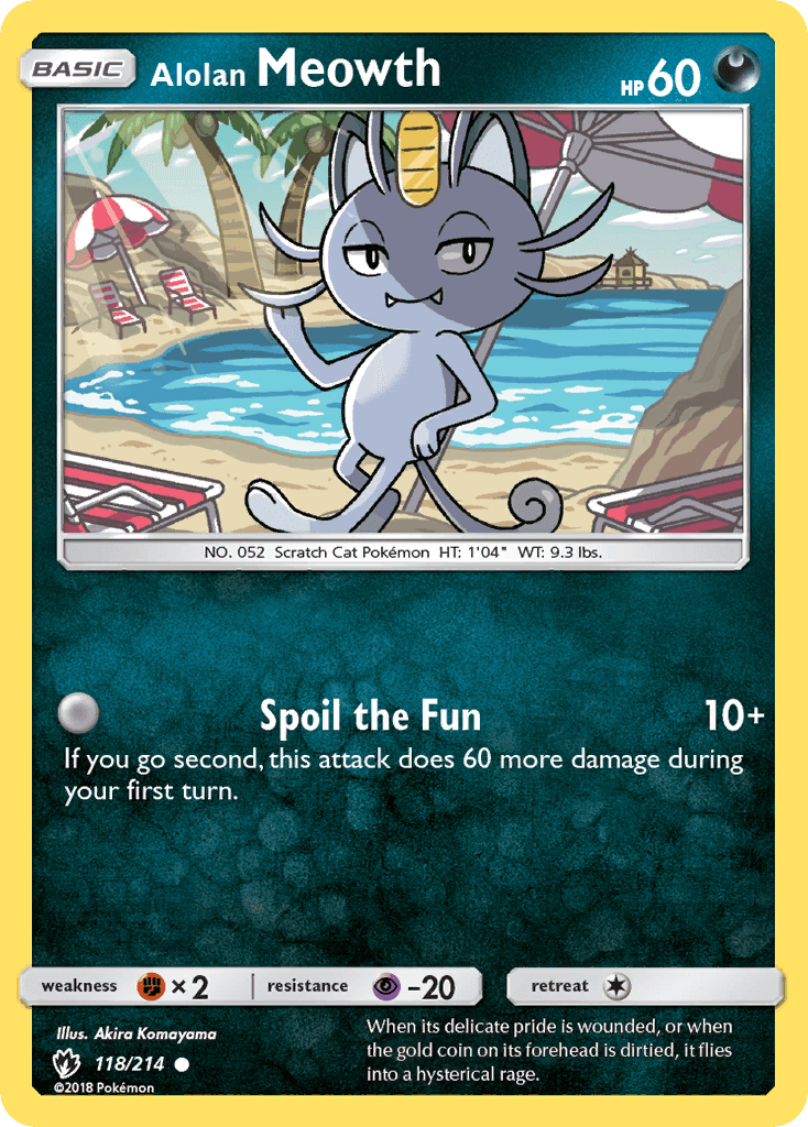 Alolan Meowth [Reverse Holo]