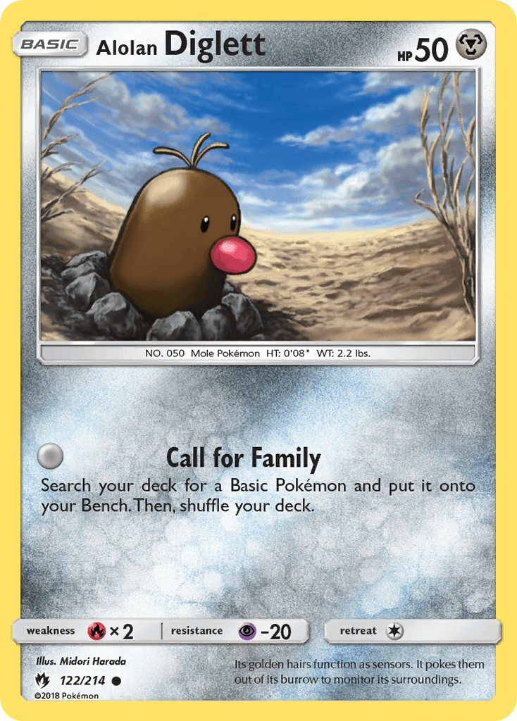 Alolan Diglett [Reverse Holo]