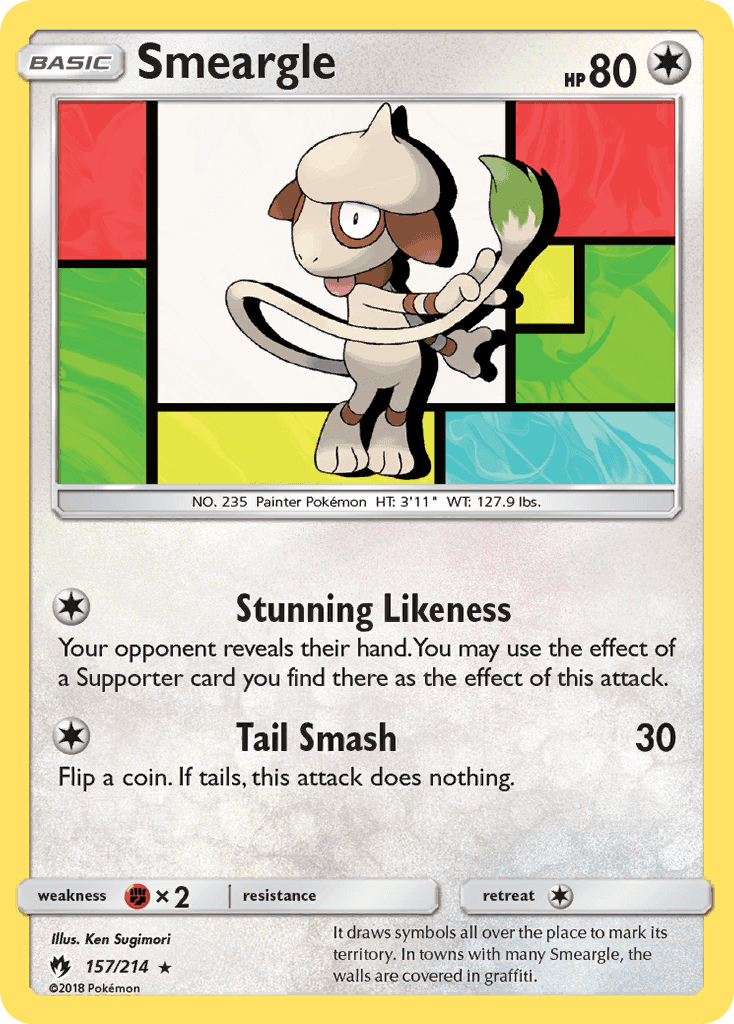 Smeargle [Reverse Holo]
