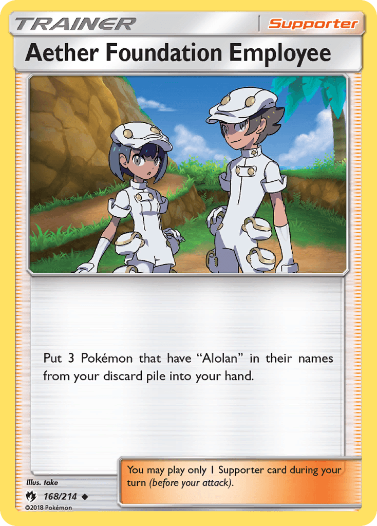 Aether Foundation Employee [Reverse Holo]