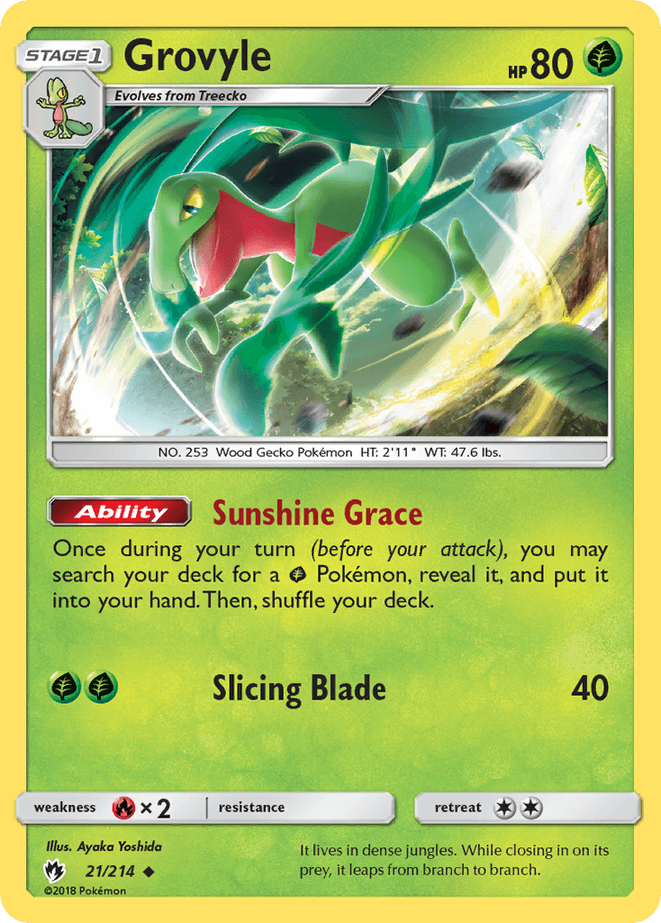 Grovyle [Reverse Holo]