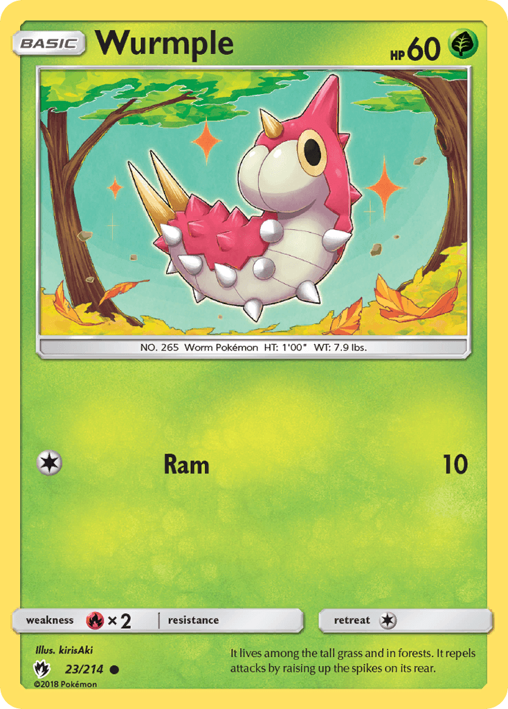 Wurmple [Reverse Holo]