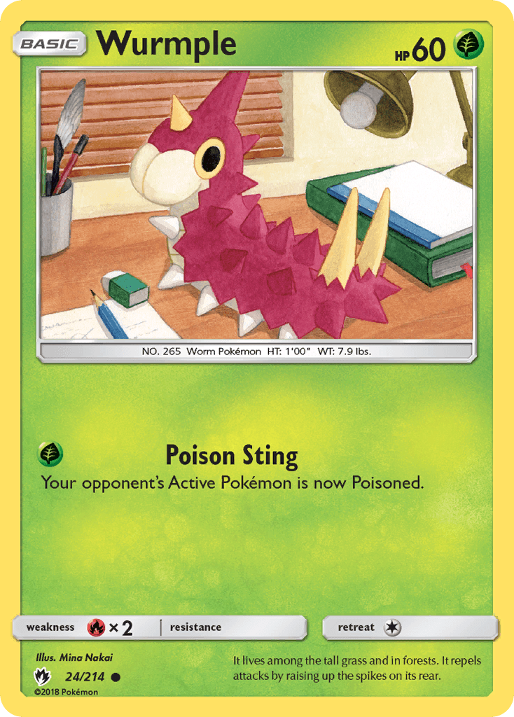 Wurmple [Reverse Holo]