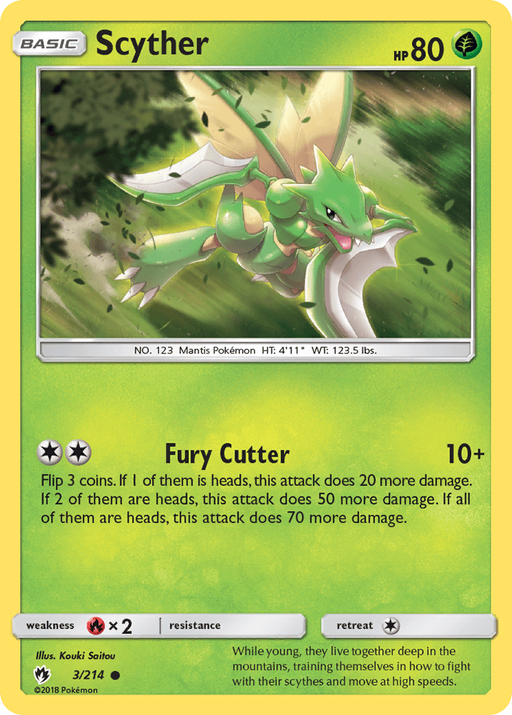Scyther [Reverse Holo]