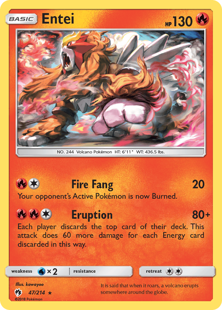 Entei [Cracked Ice]