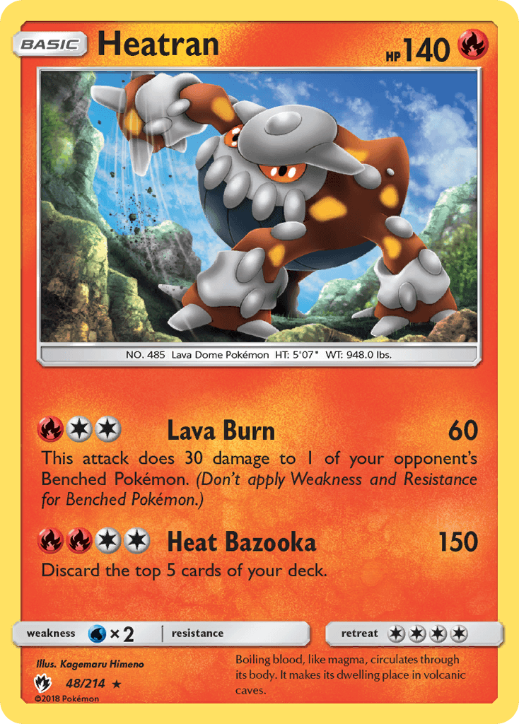 Heatran [Reverse Holo]