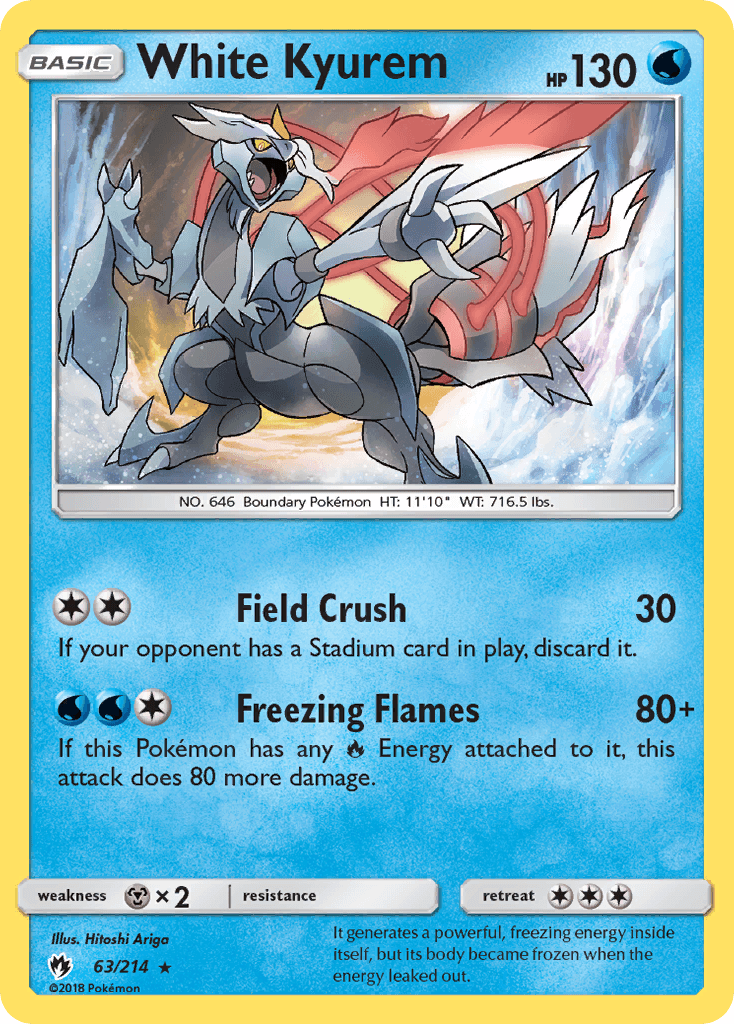 White Kyurem [Reverse Holo]
