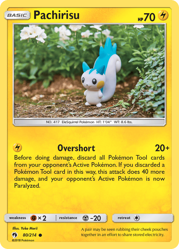 Pachirisu [Reverse Holo]
