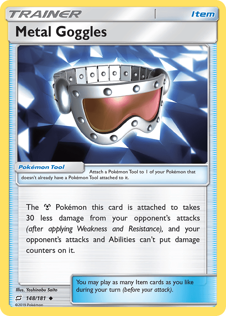Metal Goggles [Reverse Holo]