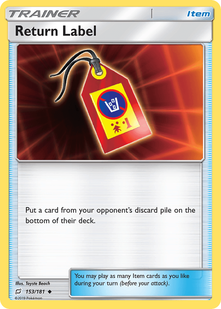 Return Label [Reverse Holo]