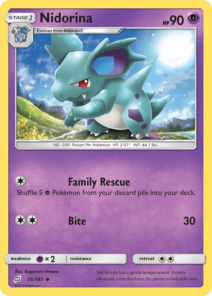 Nidorina [Reverse Holo]