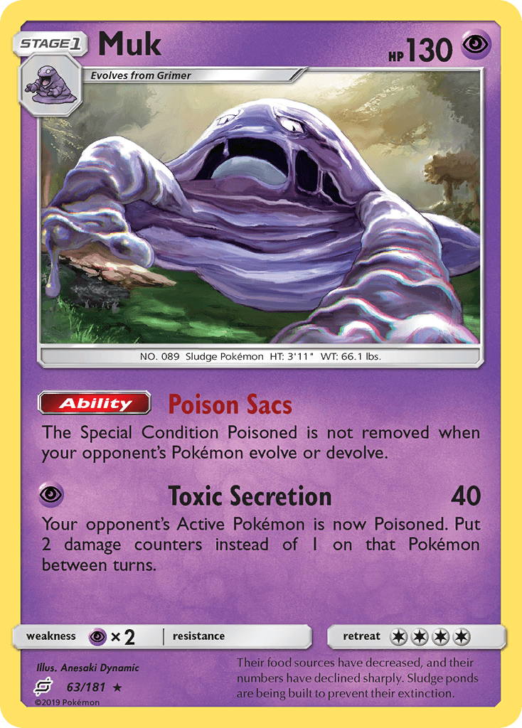Muk [Reverse Holo]