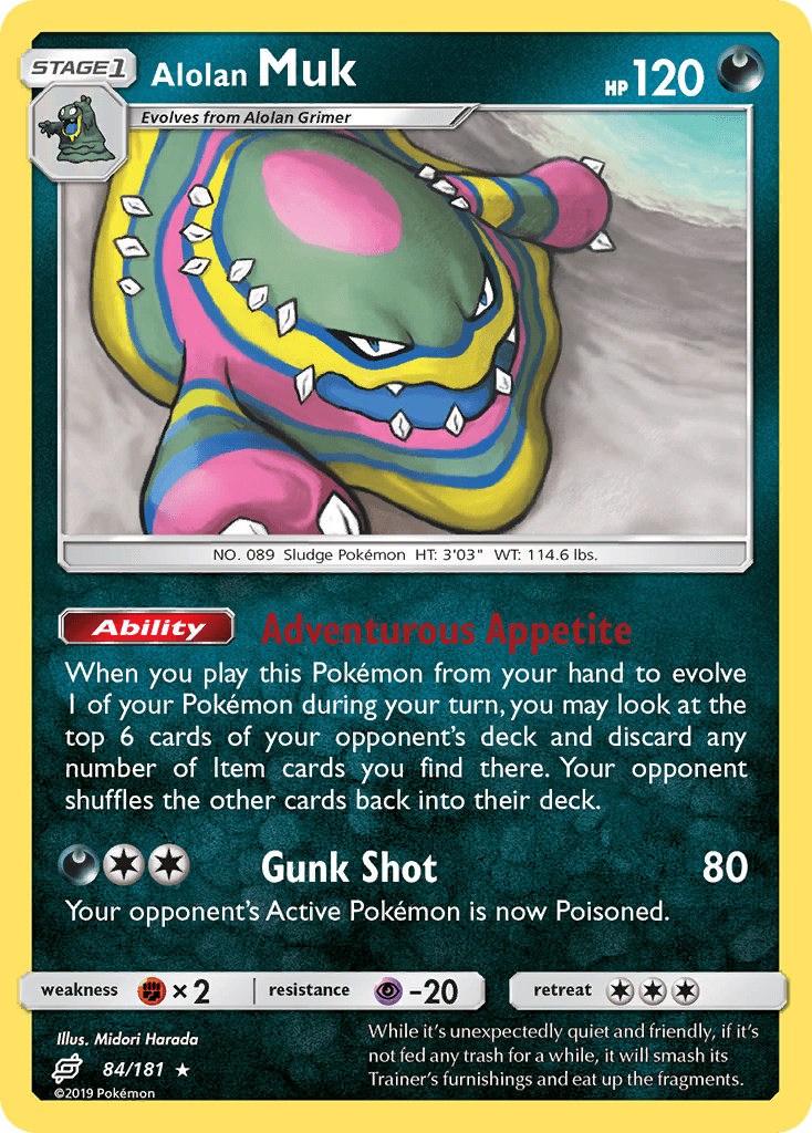Alolan Muk [Reverse Holo]