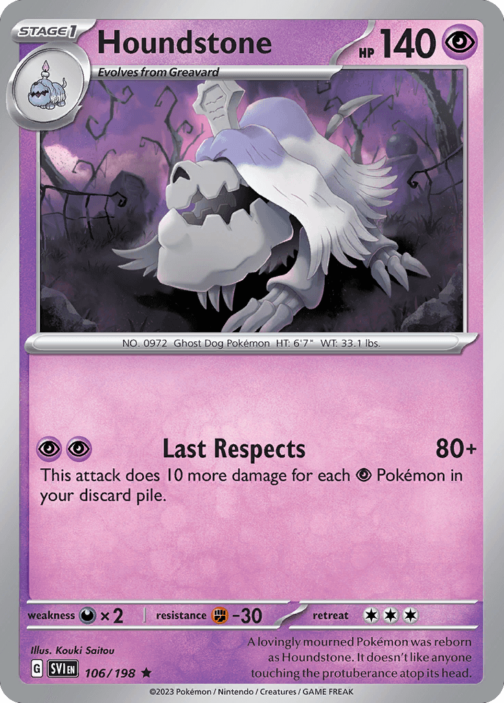 Houndstone [Reverse Holo]
