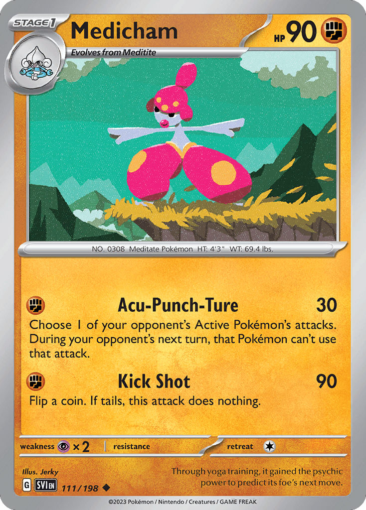 Medicham [Reverse Holo]