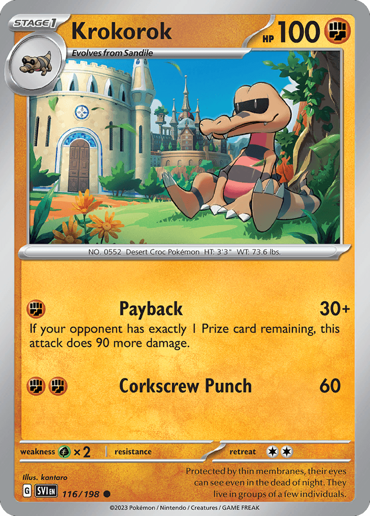 Krokorok [Reverse Holo]
