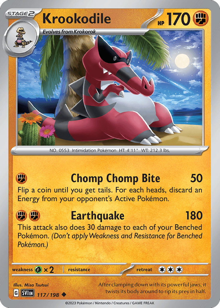 Krookodile [Reverse Holo]