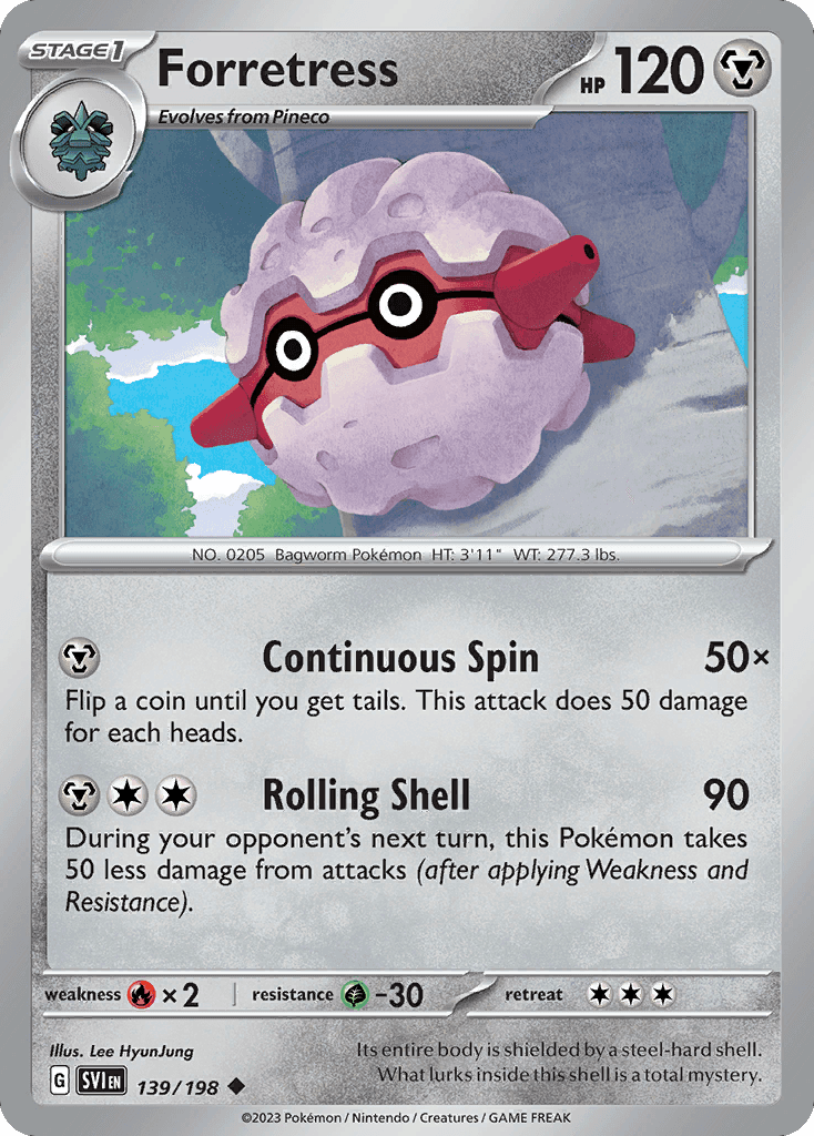 Forretress [Reverse Holo]