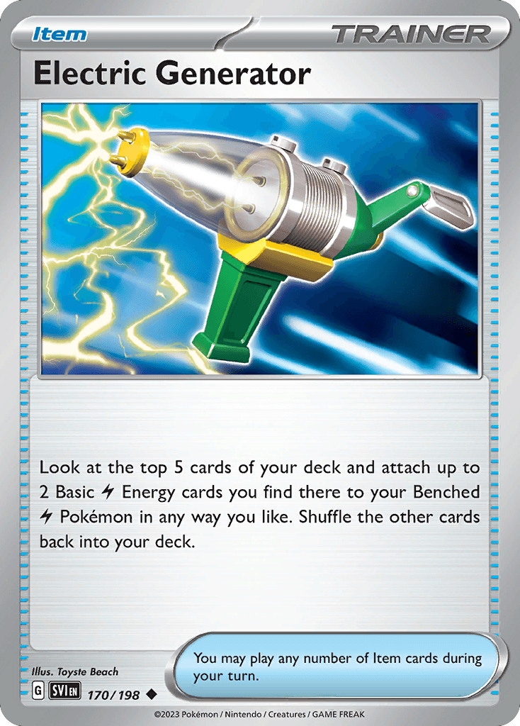 Electric Generator [Reverse Holo]