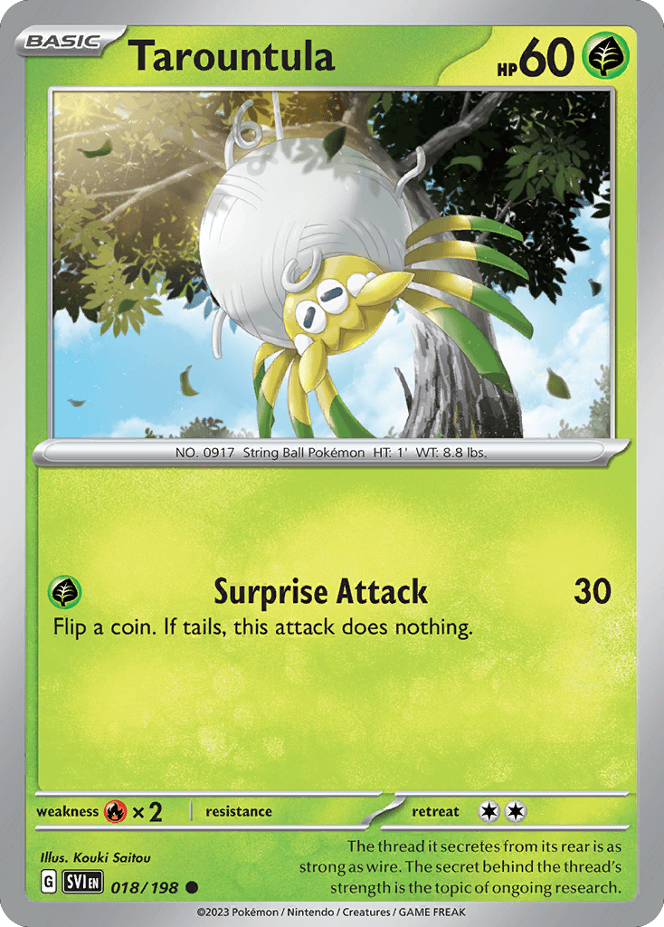 Tarountula [Reverse Holo]