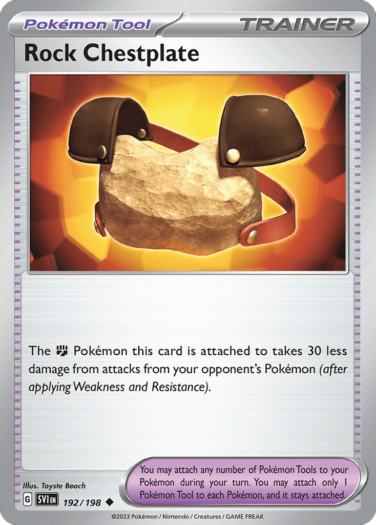 Rock Chestplate [Reverse Holo]