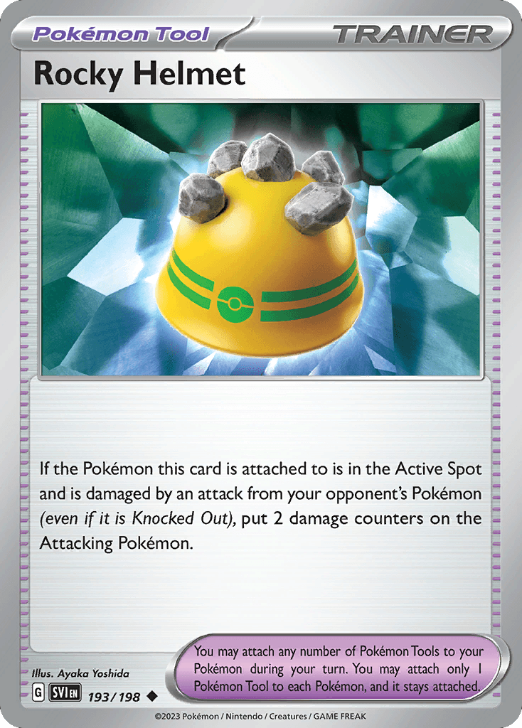 Rocky Helmet [Reverse Holo]
