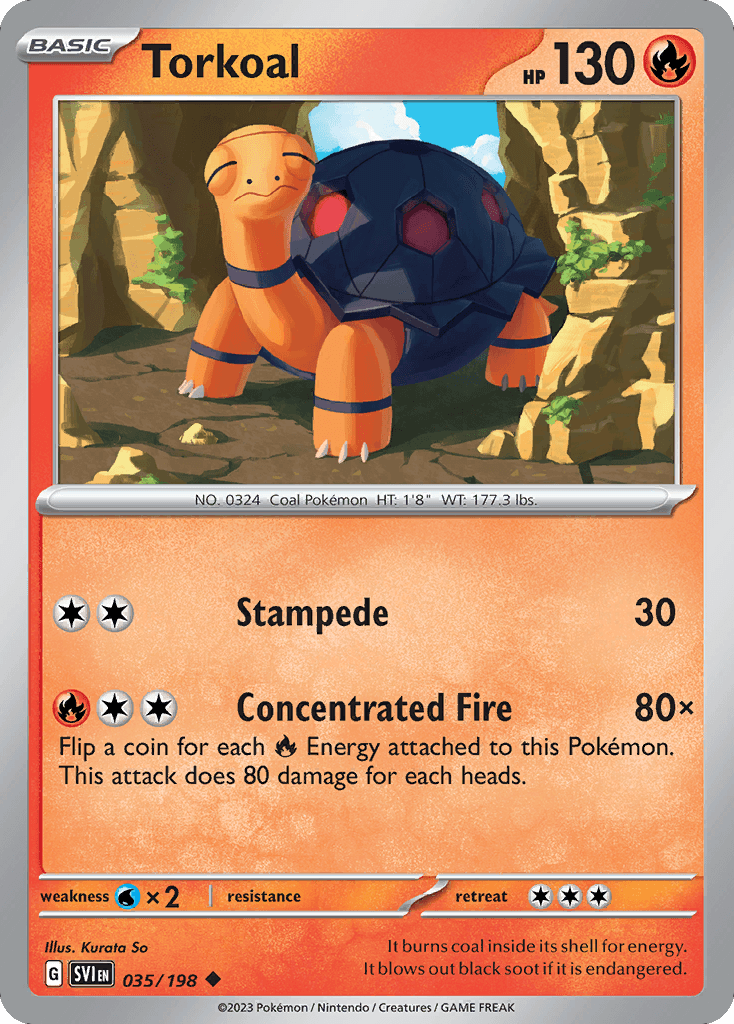 Torkoal [Reverse Holo]