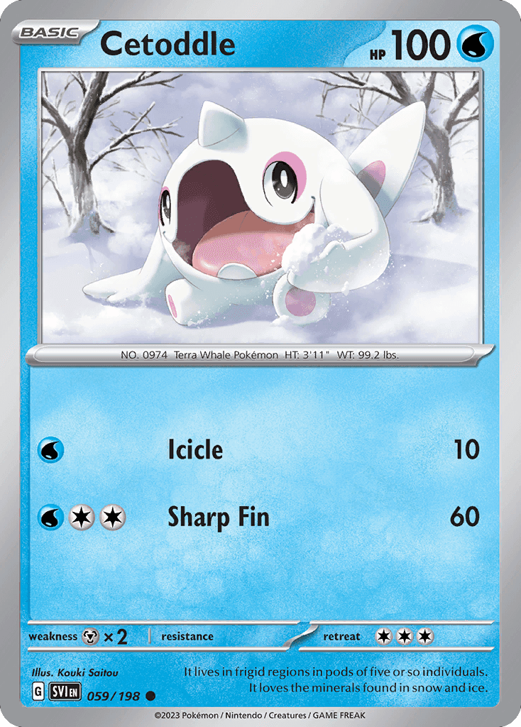 Cetoddle [Reverse Holo]