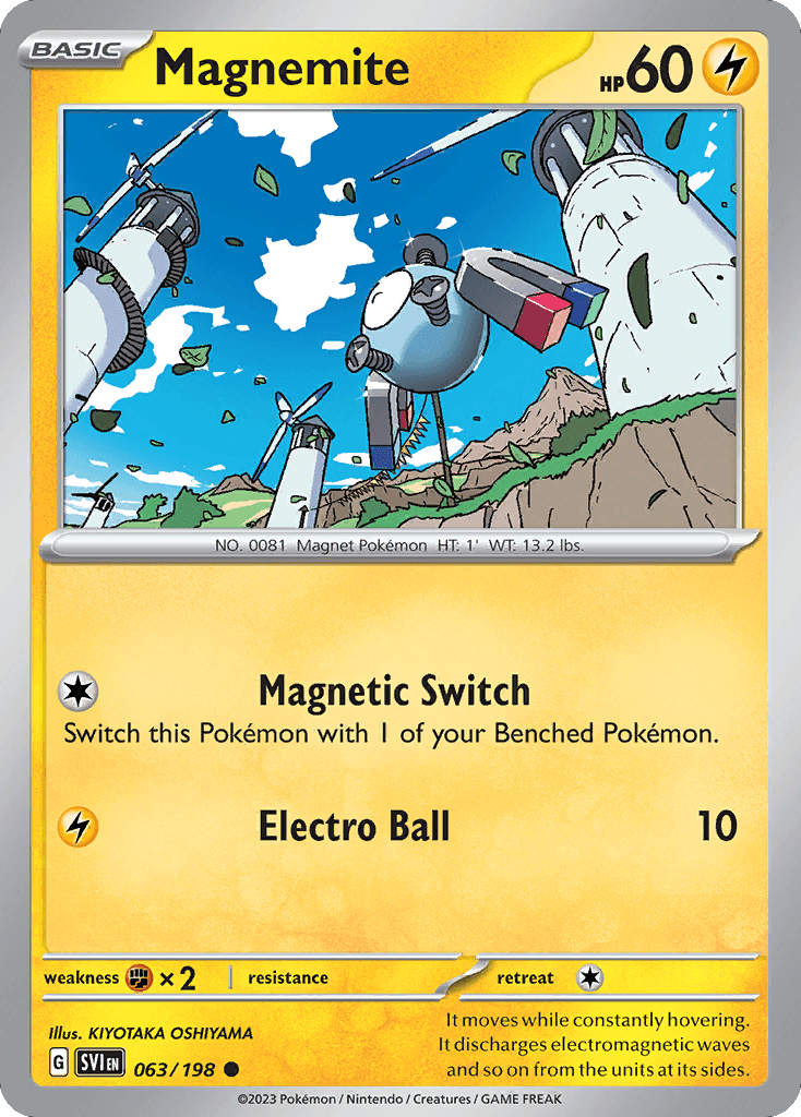 Magnemite [Reverse Holo]