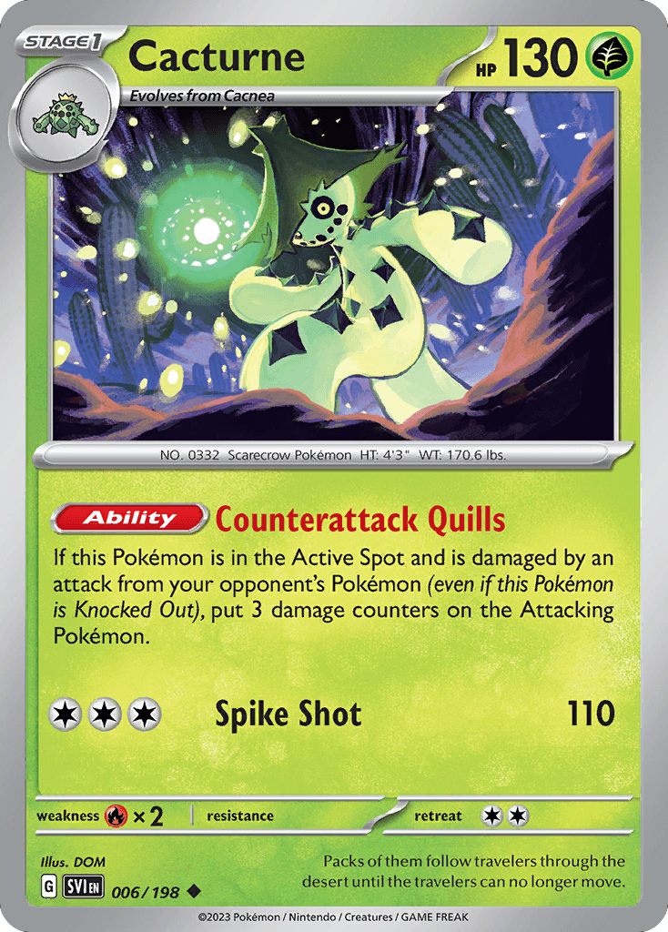 Cacturne [Reverse Holo]
