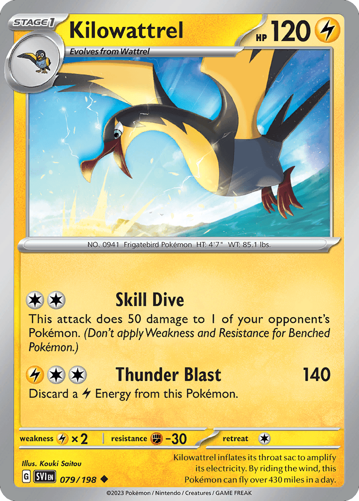 Kilowattrel [Reverse Holo]