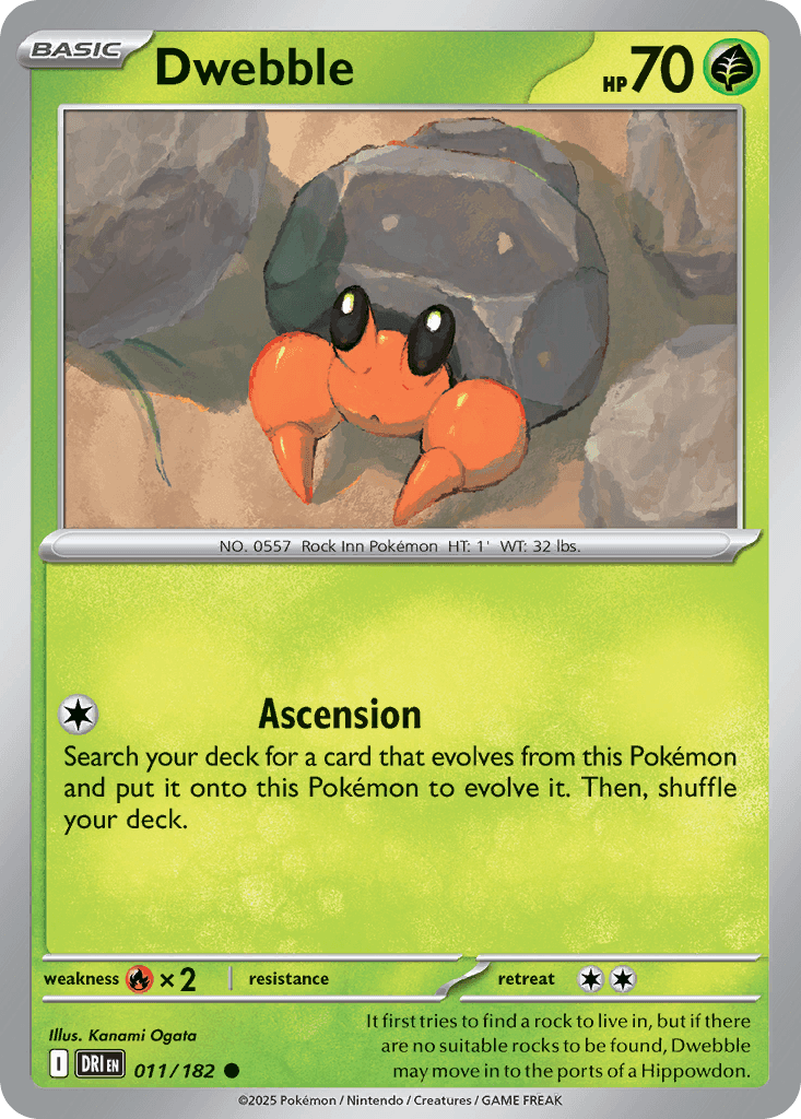 Dwebble [Reverse Holo]