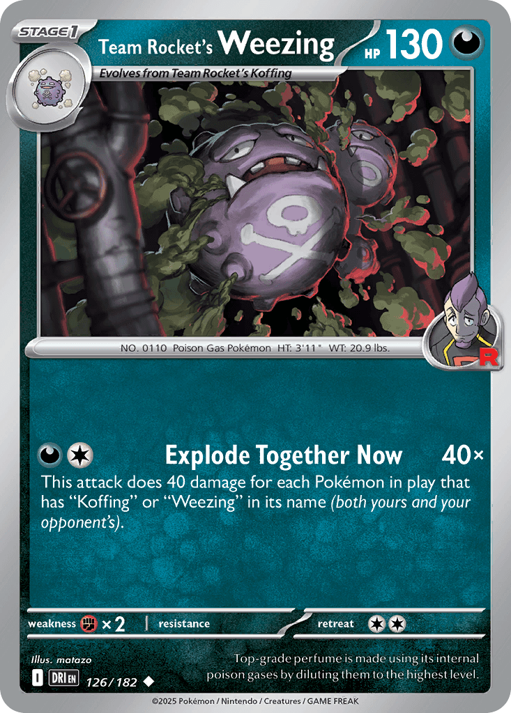 Team Rocket's Weezing