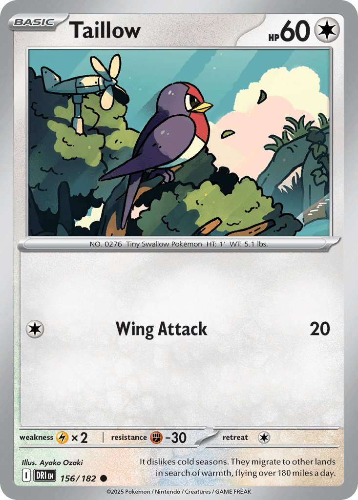 Taillow [Reverse Holo]