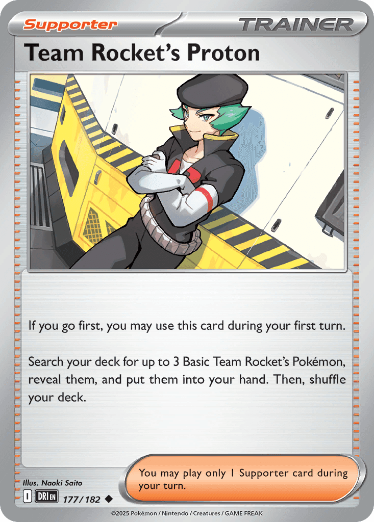 Team Rocket's Proton [Reverse Holo]