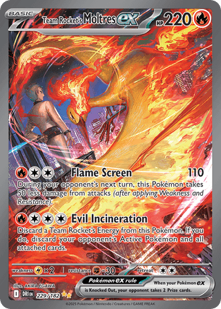 Team Rocket's Moltres ex — Destined Rivals