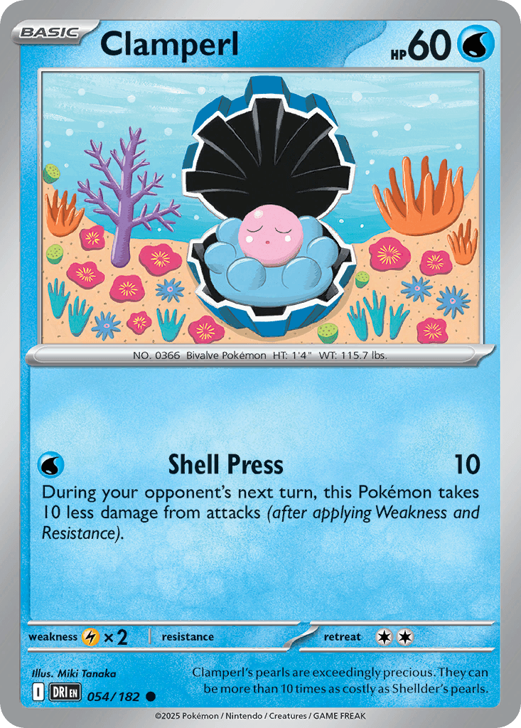 Clamperl [Reverse Holo]