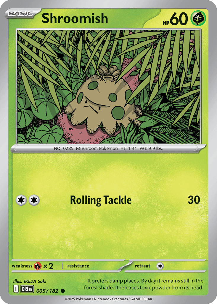 Shroomish [Reverse Holo]