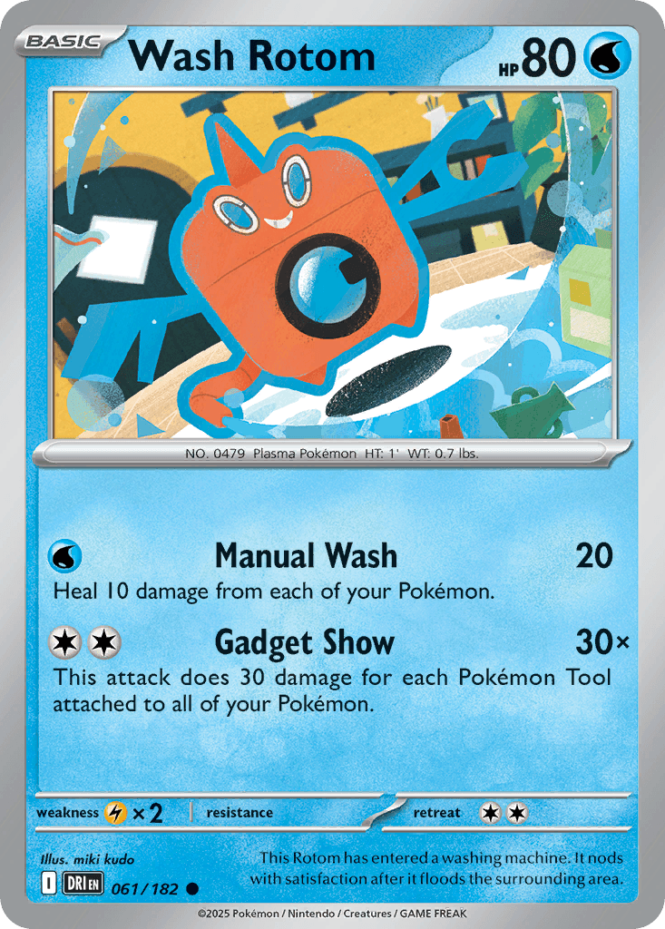 Wash Rotom [Reverse Holo]